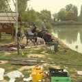 Polgárőröknek rendeztek horgászversenyt