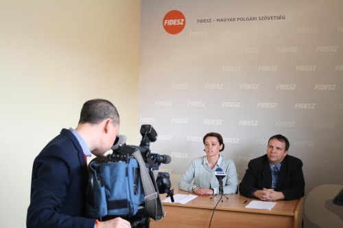 Sajtótájékoztatót tartott a Fidesz