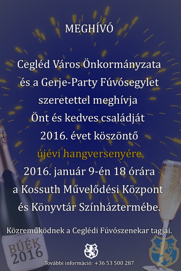 Újévi hangverseny 2016.01.09.