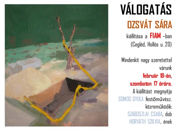 VÁLOGATÁS - Ozsvát Sára kiállítása