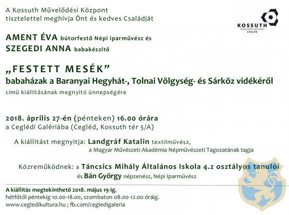 FESTETT MESÉK - Babaházak a Baranyai Hegyhát-, és Sárköz vidékéről