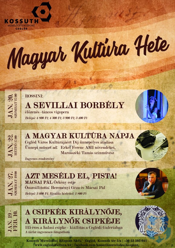 A Magyar Kultúra Hete Cegléden A Magyar Kultúra Hete Cegléden