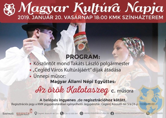 Magyar Kultura Napja Cegléden 2019.01.20.