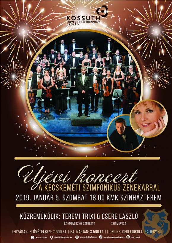 Újévi koncert a Kecskeméti Szimfonikus Zenekarral
