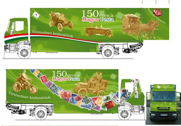 Városunkba érkezik az Utazó Postakiállítás kamionja 