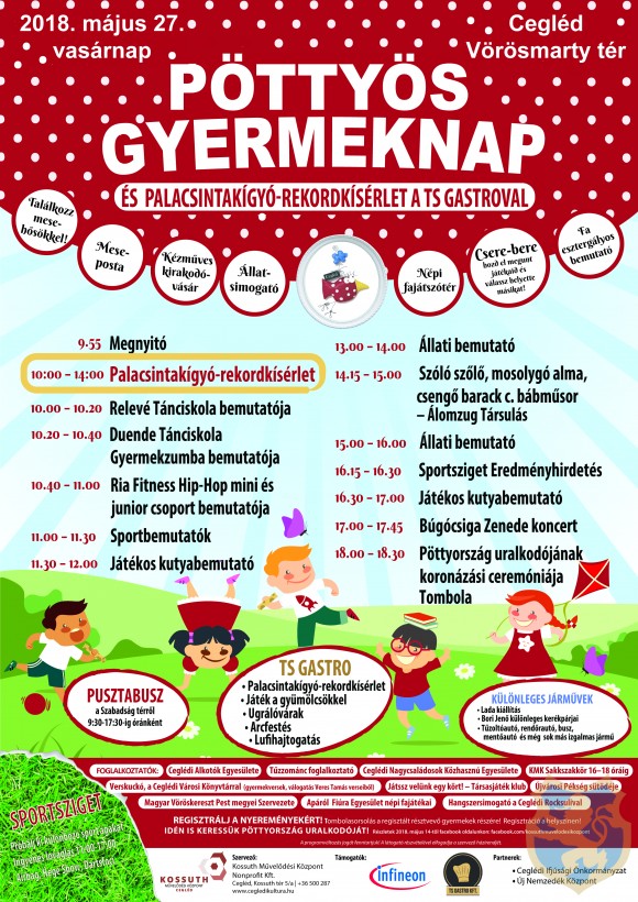 VÁROSI GYERMEKNAP 2018. május 27.