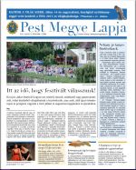 Pest Megye Lapja - júliusi szám Pest Megye Lapja - júliusi szám