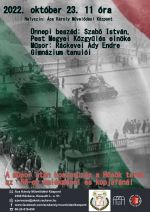 Emlékezés az 1956-os forradalom hőseire - Ráckeve Emlékezés az 1956-os forradalom hőseire - Ráckeve