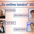 Az "Év online tanára" 2020