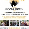 Ceglédi Utcazene Fesztivál felhívás