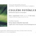 Ceglédi Fotóklub kiállítás