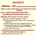 Madách 200 - Részletes program