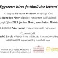 "Egyszerre híres festőművész lettem" "Egyszerre híres festőművész lettem"