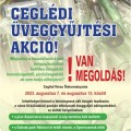 Ceglédi üveggyűjtési akció