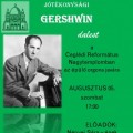 Jótékonysági Gershwin dalest