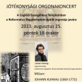 Jótékonysági orgonakoncert