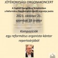 Jótékonysági orgonakoncert