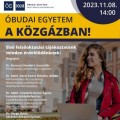 Óbudai Egyetem a Közgázban