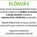 Ember és természet a Gerje mentén