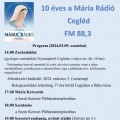 10 éves a Mária Rádió Cegléd