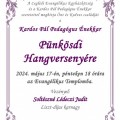 Pünkösdi hangverseny