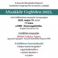 ASzakkör Cegléden 2025.