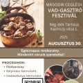 II. Ceglédi Vad-Gasztró Fesztivál