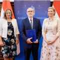 Miniszteri elismerést vehetett át Kis Lajos