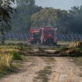 Járművek égnek egy ceglédi telephelyen