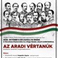 Aradi vértanúk megemlékezés