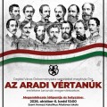 Aradi vértanúk megemlékezés