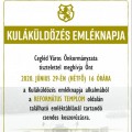 Kuláküldözés emléknapja - Meghívó