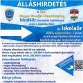 Iskolaőr álláshirdetés