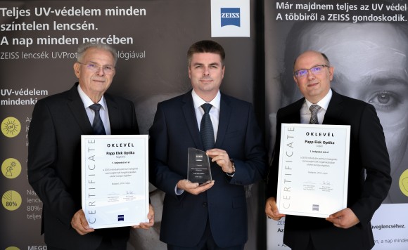 A Papp Elek Optika 27 ország legjobbja