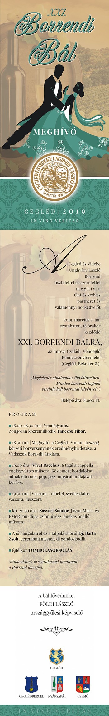 XXI. Borrendi Bál - MEGHÍVÓ