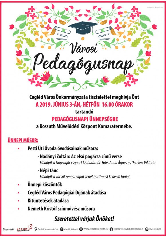Városi Pedagógusnap 2019.
