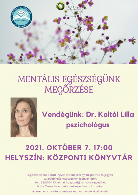 Mentális egészségünk megőrzése