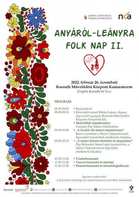 Anyáról-leányra Folk Nap II.