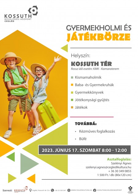 Gyermekholmi és játékbörze