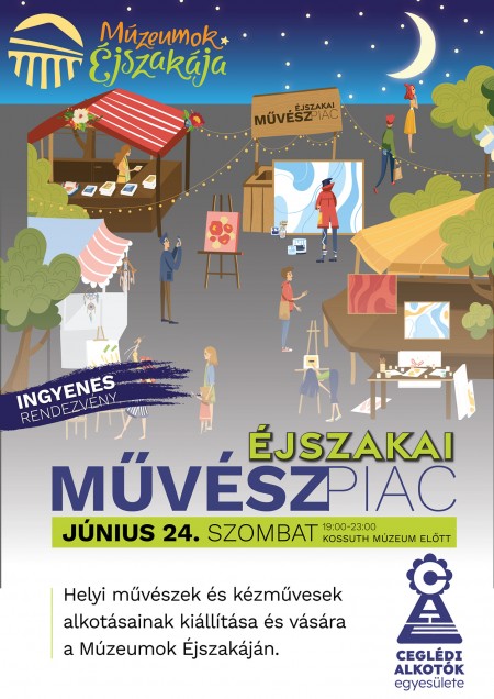 Éjszakai Művészpiac (Részletes program)