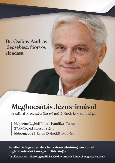 Dr. Csókay András előadása