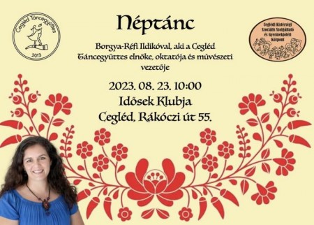 Néptánc az Idősek Klubjában