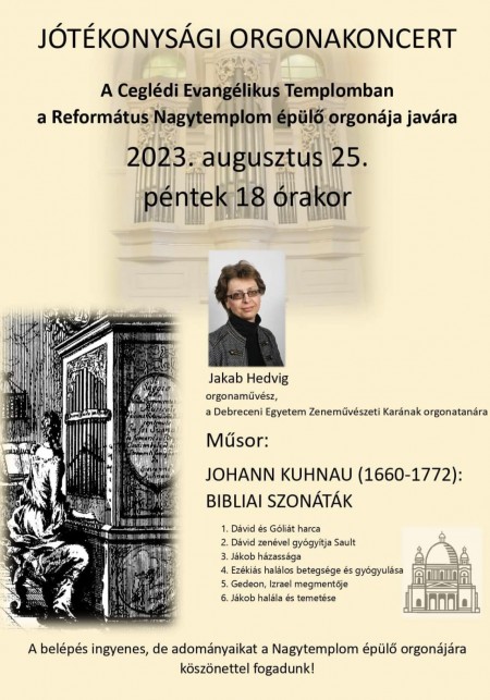 Jótékonysági orgonakoncert