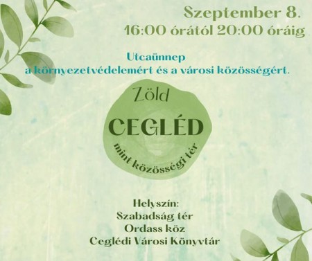 Utcaünnep a környezetvédelemért és a városi közösségért