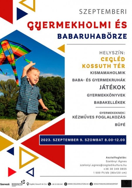 Gyermekholmi és babaruhabörze