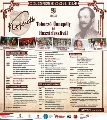 Kossuth Toborzó Ünnepély és Huszárfesztivál