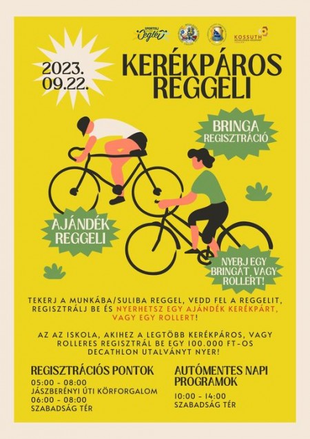 Kerékpáros reggeli