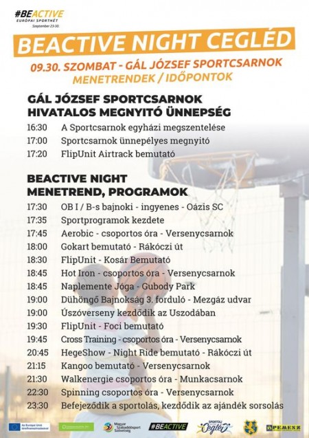 Gál József Sportcsarnok megnyitó