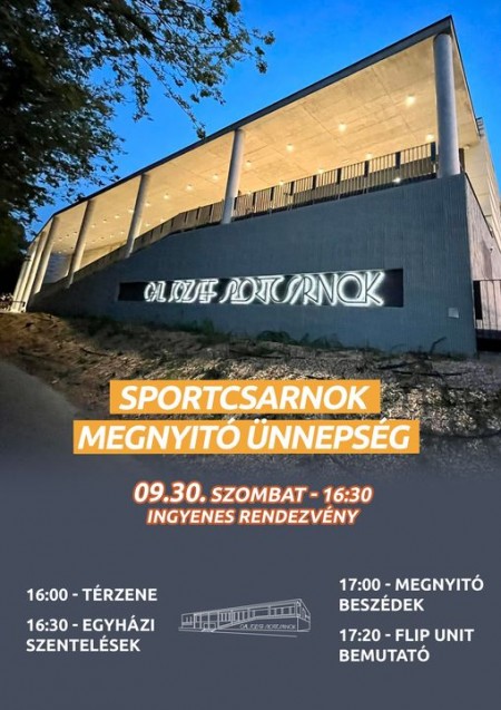 Gál József Sportcsarnok megnyitó