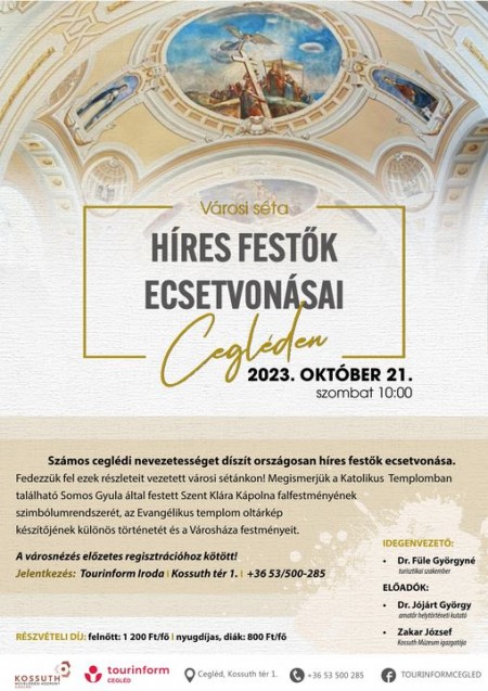 Híres festők ecsetvonásai Cegléden